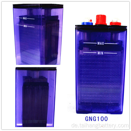 12V Nickel Cadmium Batterie 100Ah Nicad Batterie